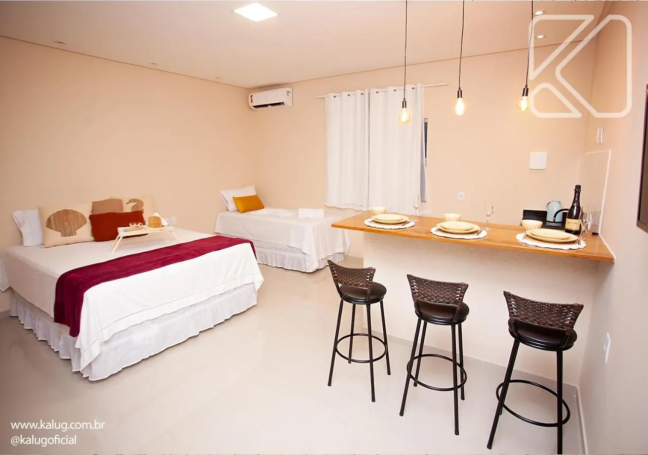 Kalug - Vila Privativa Com Studios Independentes A 5Min Da Praia Do Parracho - Privacidade Para Seu Grupo! 塞古罗港 巴西